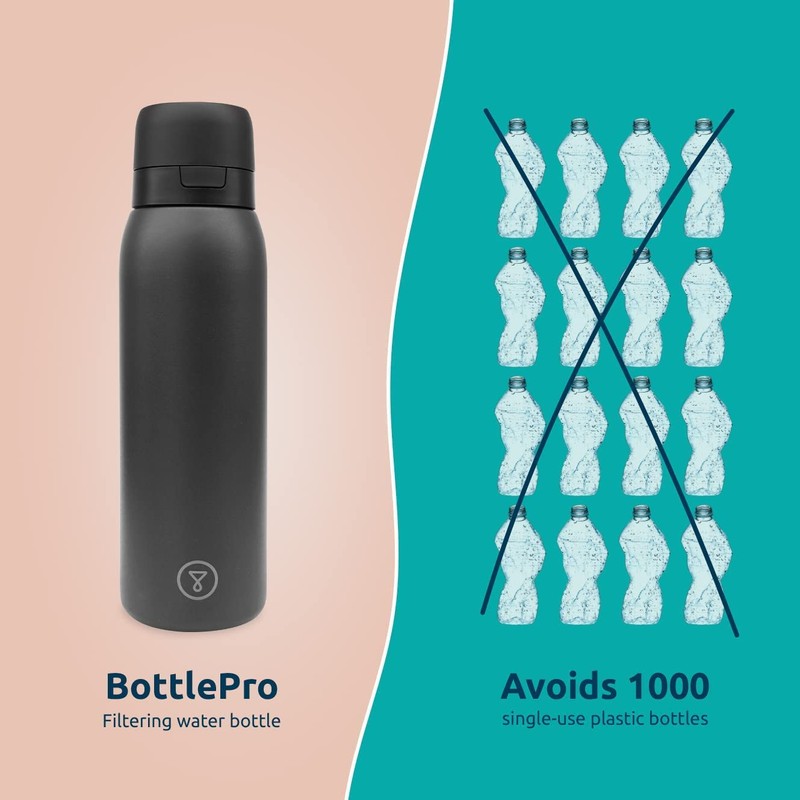 Tappwater BottlePro Refill — Refill for Reusable Bottle with Filter