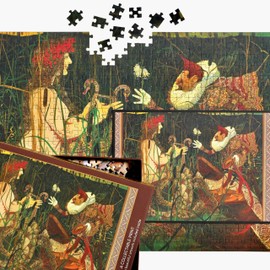 Art & Fable, The Love Declaration by Carl Strathmann, 500 Piece Fine Artwork Premium Adult Jigsaw Puzzle