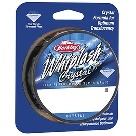 Berkley Whiplash Braided Superline - Crystal, 100 lb