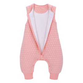 Miracle Baby Sleep Sack with Feet Winter, Cotton 2.5 TOG Toddler Sleep Sack, Warm Toddler Wearable Blanket with Leg