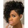 Unipearl Short Bob Wigs for Black Women Wear and Go