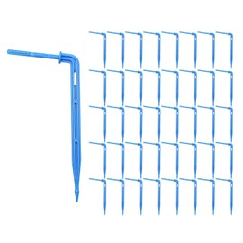THXFUNAREA 40pcs Irrigation Dripper 3/5mm Hose Arrow Drip Irrigation Emitter Micro Dripper Sprinkler Drip Blue