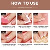 Extra Long Press on Nails Square Coffin Fake Nails Nude