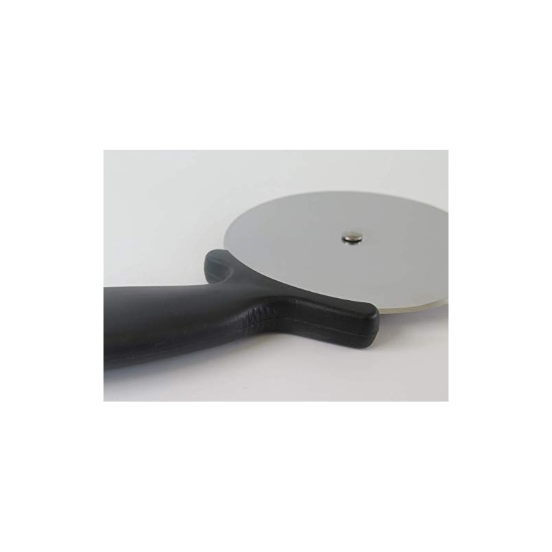 Tredoni 7.7cm Stainless Steel Robust Pizza Slicer Wheel, Easy-Grip Handle