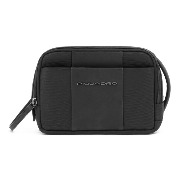 Piquadro Brief 2 Toiletry Bag 22 cm Black, black, 0