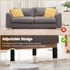 AUAUY Adjustable Furniture Legs, Set of 4 Furniture Feet, Height