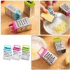 Ciieeo 6pcs Mini Cheese Grater, Stainless Steel Small Box Graters