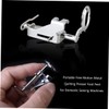 STOBOK 2pcs Portable Metal Quilting Presser Foot for Domestic Sewing