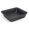 Sabichi Square Baking Pan, Carbon, Black, 20 x 20 x
