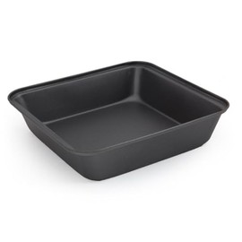 Sabichi Square Baking Pan, Carbon, Black, 20 x 20 x 5 cm