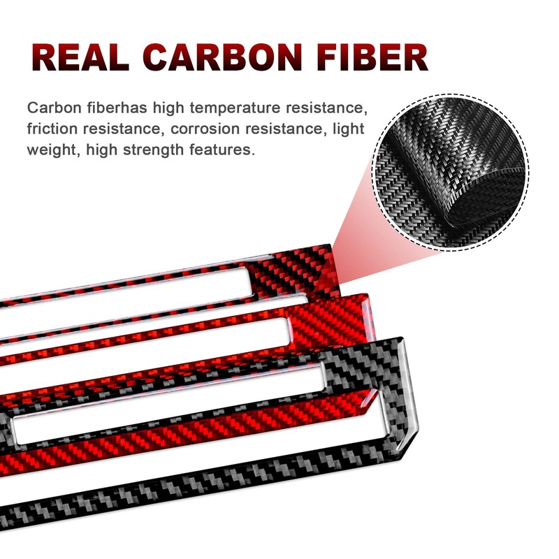 JUPIZEUS Carbon Fiber, Compatible with Toyota, Center Control Navigation Screen