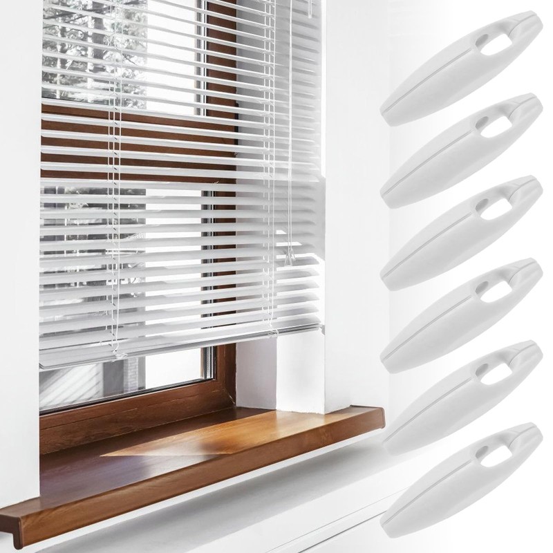 Questran Pack of 6 Roller Blind Chain Weights, Window Shutter