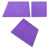 6Pcs Acoustic Absorption Panel Thickened Reduce Reverb SoundProof Padding Absorber(Purple