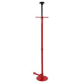 HECASA Universal Underhoist Jack Stand Lift 3/4 Ton Capacity Lifting from 64.5" - 84.5" Wide Diameter Base Under Hoist Lift Car Support Stand Engine Steel Powder Coated Red