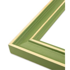 The Rusty Roof-Distressed Classic Leafy Green-Solid Wood Picture Frame-8.25x11.75 (A4)