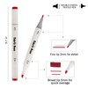 ABEIER Textile Pens, Machine Washable, Fabric Colouring Pens, Waterproof Textile