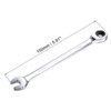 sourcing map 11/32 Inch Ratcheting Combination Wrench SAE 72 Teeth