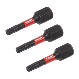 Sealey 3pc 25mm TRX-Star* T15 Impact Power Tool Bit Set - AK8216