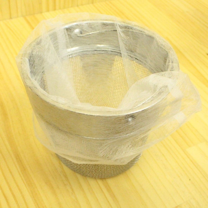 全家協(Zenkakyo) ゴミ袋 ゴミ箱用アクセサリ ホワイト 約24×26cm 水切りネット 排水口用 不織布 ZK6122 40枚入
