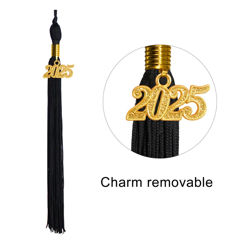 GraduationMall Unisex Economy Master Graduation Gown Cap 2025 Tassel Package