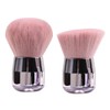 AIMALL 2pcs Mushroom Head Makeup Brush Set, Pink Loose Powder