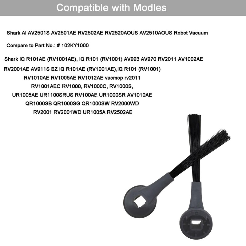 HyacGoaw Replacement Side Brush Compatiblefor Shark ION Robot IQ R101AE