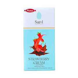 Dubai Milk Chocolate Bar – Gourmet Creamy Chocolat with Rich Flavors – Gift for Holidays, Birthdays, and Special Occasions (3.5 oz, Strawberry)