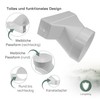 Vent Systems 204 x 60mm Rectangular Flat to Ø125mm Round