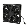 Solar Panel Fan Kit 20W Powered Mini Portable for Greenhouse