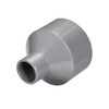 sourcing map PVC DWV Reducing Coupling Schedule 40 Gray 32mm