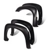 PIT66 Fender Flares, Compatible With 2005-2011 Dodge Dakota Crew Cab