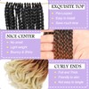 French Curl Crochet Braids 20 Inch Goddess Box Braids Crochet