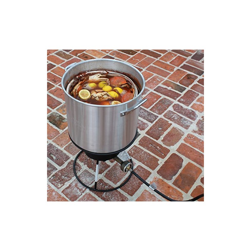 King Kooker 86PKT 12-Inch High Pressure Portable Propane Outdoor Cooker
