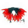 JinBest 35 LED Red Chili Pepper Christmas Lights, Commercial Grade