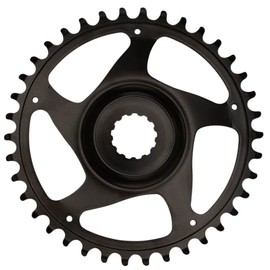 KMC Bosch Gen 3 Super Narrow Direct Mount Chainring, Black, 38T, Chainline 47.5mm of 50.0mm