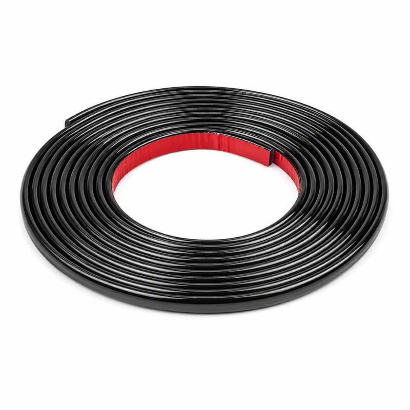 Self-Adhesive Mirror Frame Trim 5m - Flexible PVC Molding Strip
