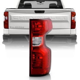 ACANII - For [Incandescent Model] 2019-2023 Chevy Silverado 1500 Factory OE Style Tail Light Brake Lamp Passenger Side