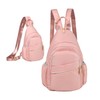 Xsecnua Small Sling Bag for Women, Mini Backpack Sling Backpack