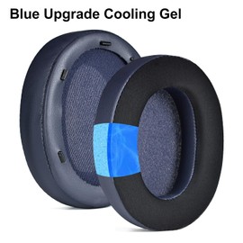 Aiivioll Cooling Gel Earpads Cushions Replacement for Sony WH-XB910 XB910N Extra Bass Noise Cancelling Headphones, Ear Pads with High Density Noise Isolation Foam (Blue)