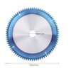 Blue Coatig Circular Saw Blade Wood Cutting Blade Disc for