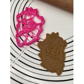 Peach Head Cookie Cutter & Mold Produced by 3D Kitchen Art