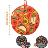 Roti Maker and Tortilla Warmer for Mess-Free Rolling 12 Inch