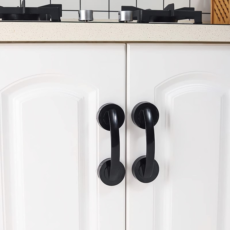 Glass Door and Window Handle, Suction Cup Bathroom Sliding Doors