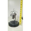H&H Designs Saber Tooth Skull with Glass Globe Decor Home