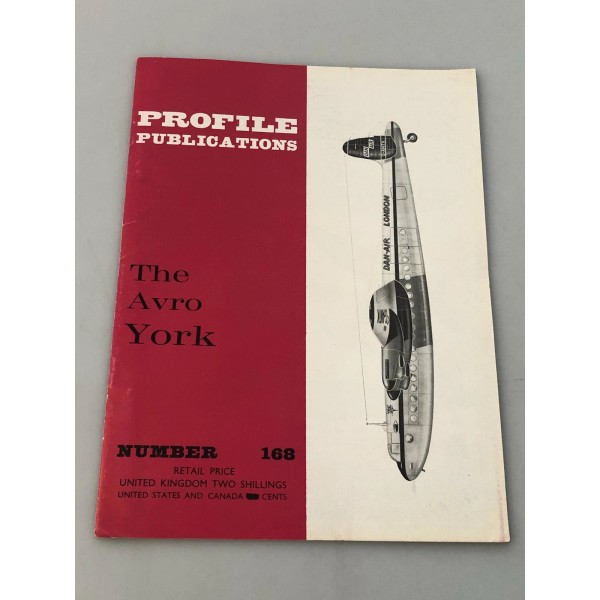 Undisclosed Profile Publications Number 168 The Avro York (Box 8)