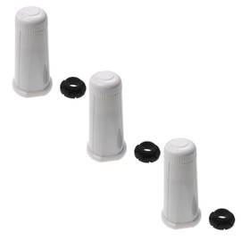 vhbw 3 x Water Filter Replacement for Sage BES008 for Espresso Machine, White