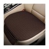 ZNDAW Front Car Seat Cover, Anti-Slip Breathable Linen Bottom Seat