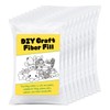Polyester Fiber Fill, 225g/7.93oz High Resilience Stuffing Fluff Fiberfill, Premium