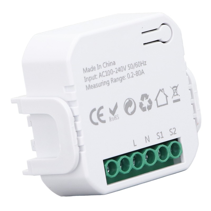 Smart Energy Meter WIFI Power Consumption Monitor Single Phase 100‑240V