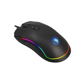 Sades Revolver Gaming Mouse 10000DPI Wired Optical Sensor Chroma RGB Lighting 9 Programmable Buttons Ambidextrous Design Comfortable Ergonomic Grip PC Gaming Mouse